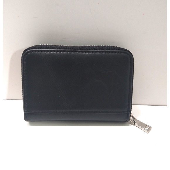 'IBFUN' Black Zippered Card Wallet *NIB* - Picture 4 of 5